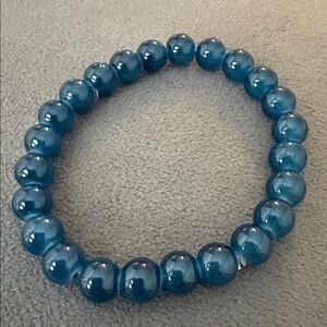 Beautiful Dark Blue Beaded Bracelet